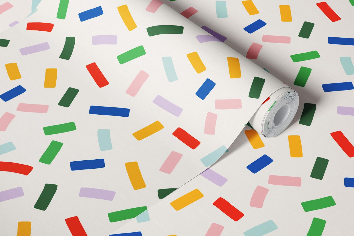 Colorful Confetti Delight with texture wallpaper roll