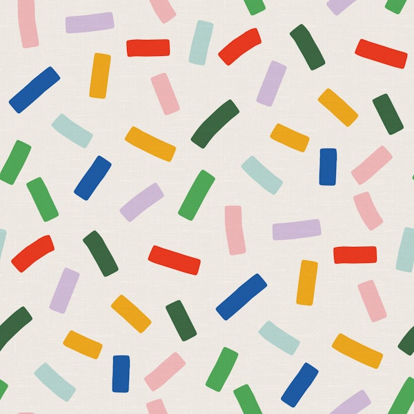 Colorful Confetti Delight with texture