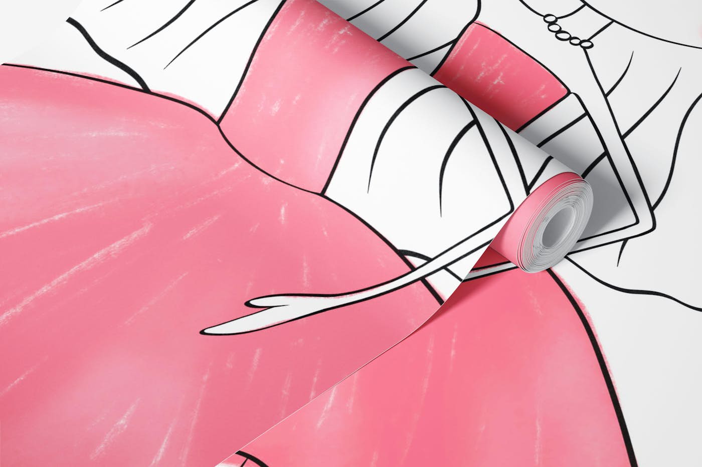 Starlit Ballerina Dream wallpaper roll