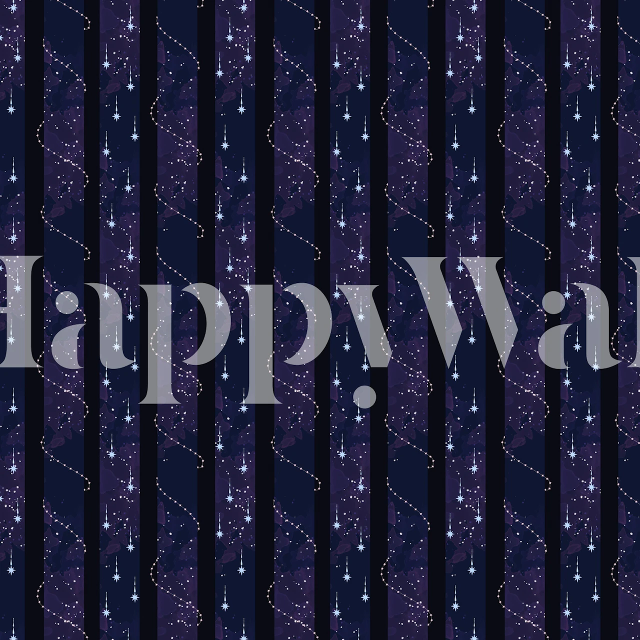 Cosmic Skyfall Large wallpaper in a room