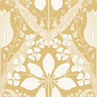 Belle Epoque Golden Tulipa tapet