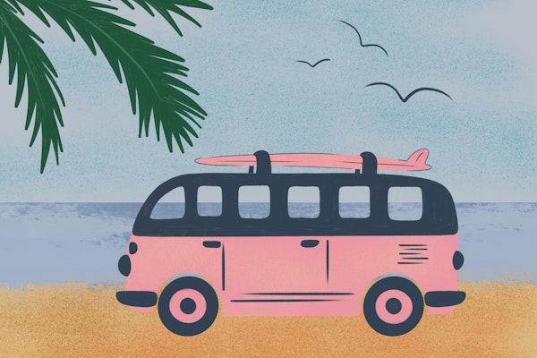 Beachside Surf Bus Adventure