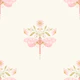 Vintage Cottage Floral for Girls Nursery-S