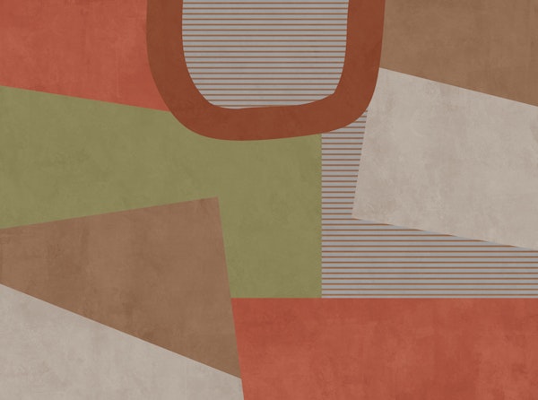 Retro Bold Shapes Art