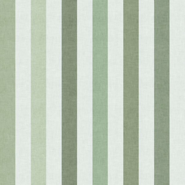 Forest Greens Vertical Stripe