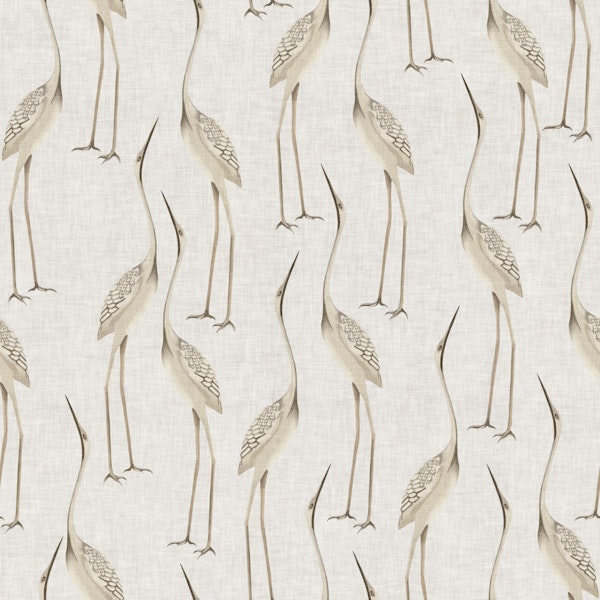 Graceful Herons - Light Natural