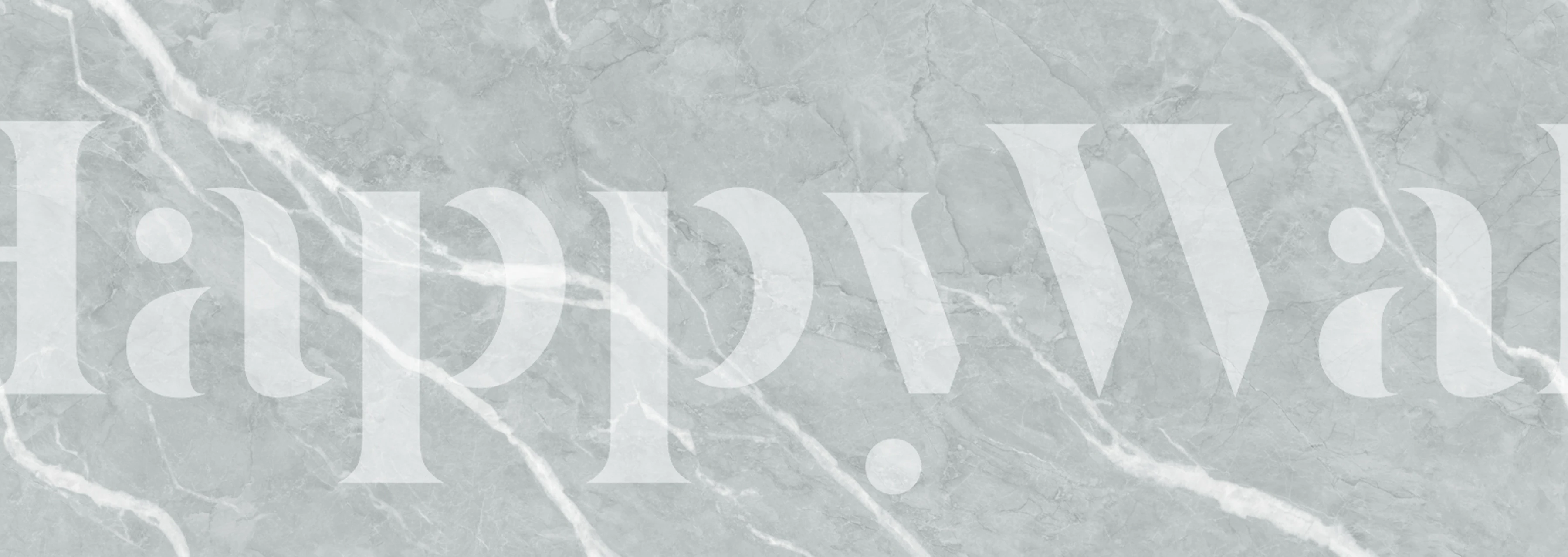 Natural light grey marble tapet i ett rum