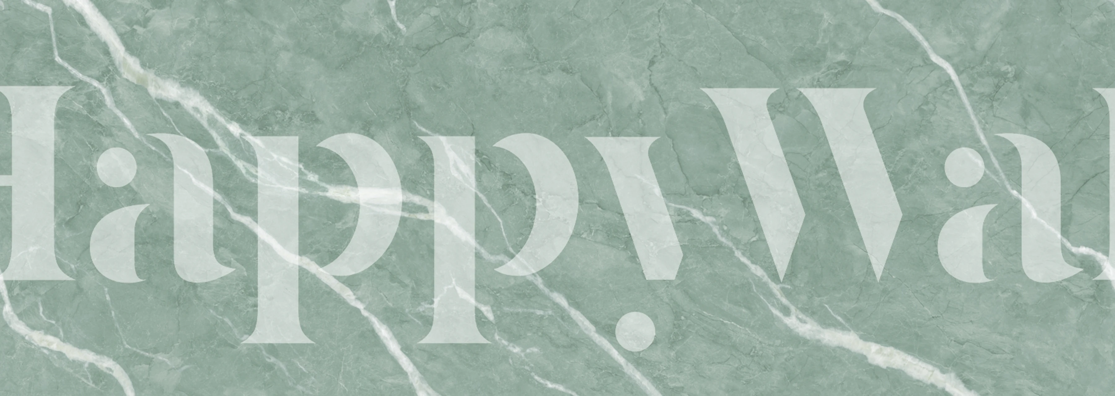 Natural green stone with white veins marble wallpaper