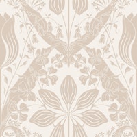 Belle Epoque Botanica Sage Taupe and Ivory tapet