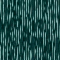 Wavy vertical lines on linen texture green behang