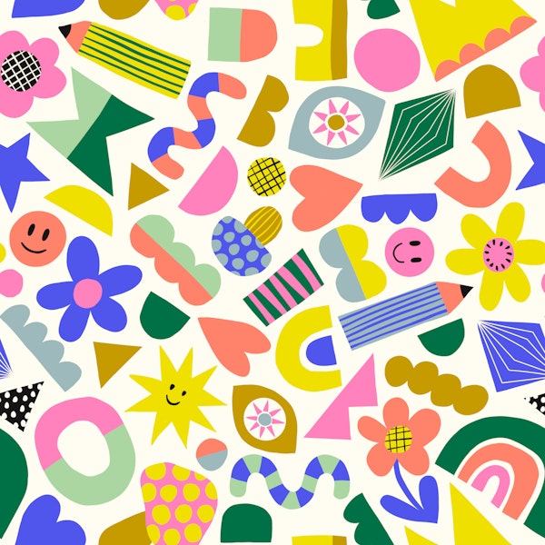 Cheerful Elements Collage