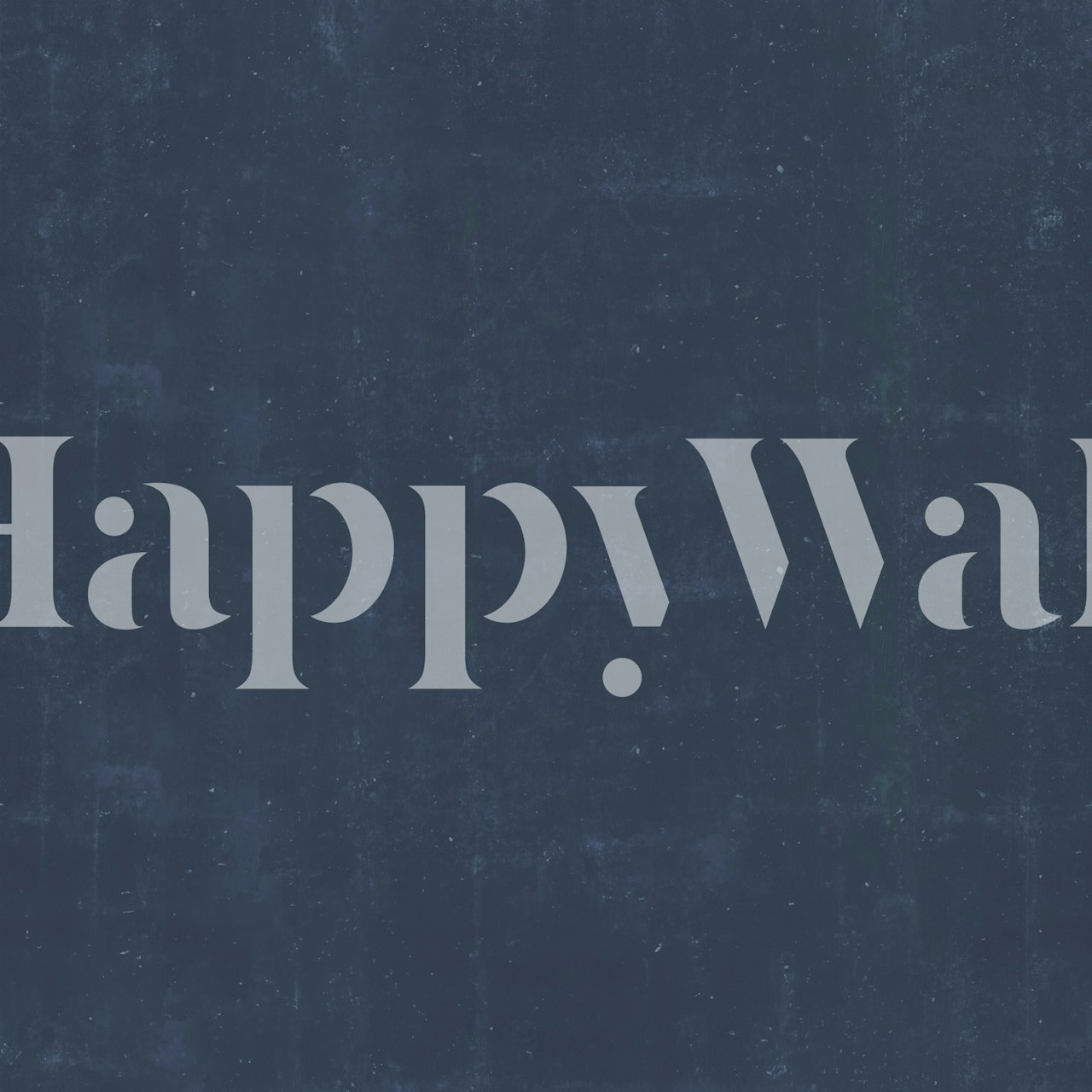 Enigmatic Deep Blue Indigo wallpaper in a room