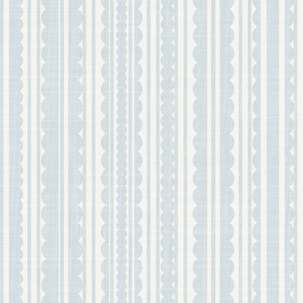 scallop stripes - blue grey