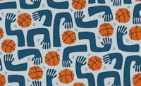 crazy basketball carta da parati