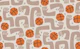 crazy basketball - tan and orange