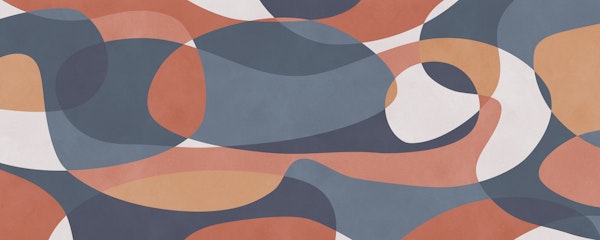 Retro Abstract Waves
