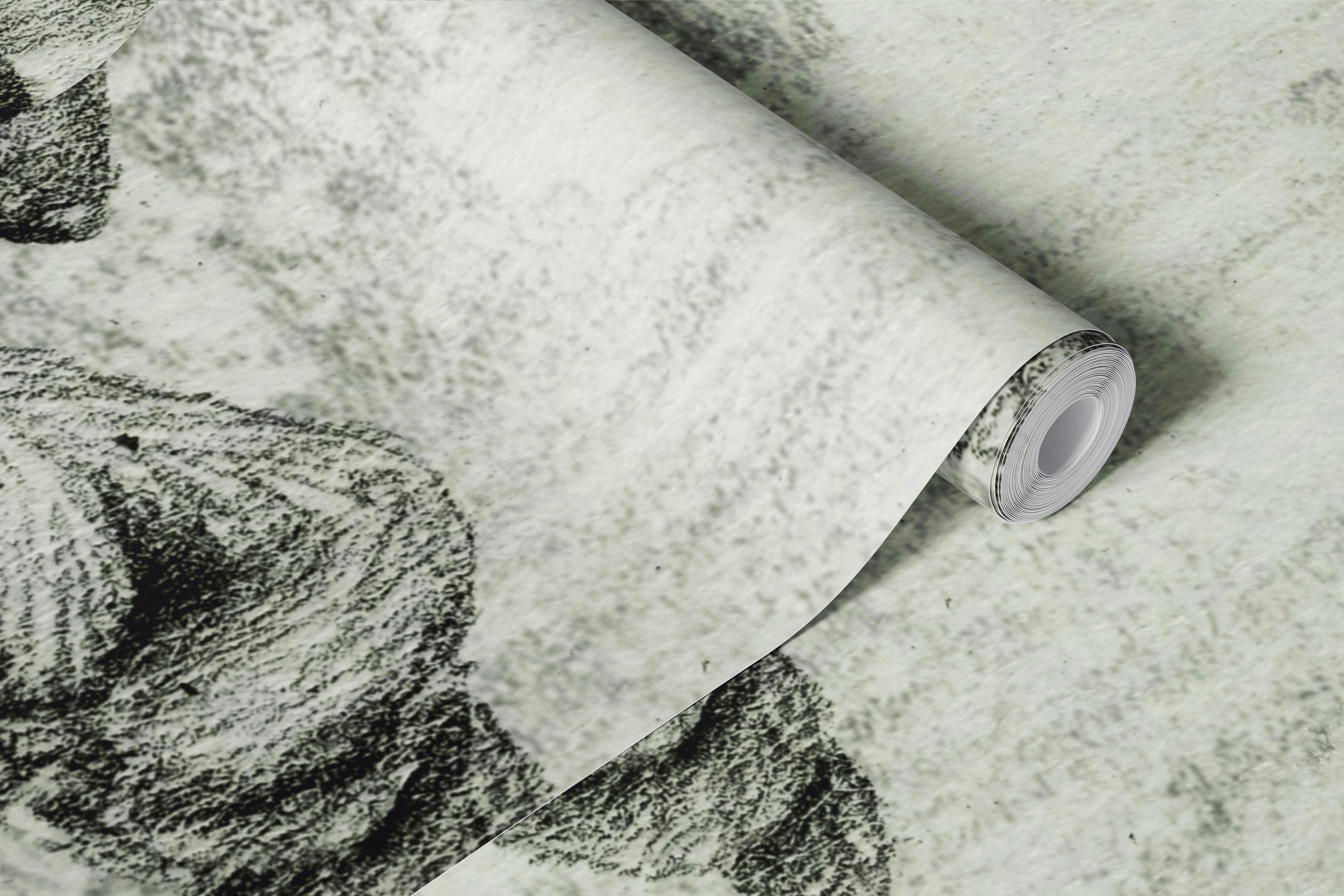 Wild Chess BW-tapet med bjørn og hjort