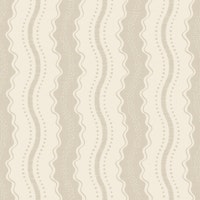 wavy stripe - beige wallpaper