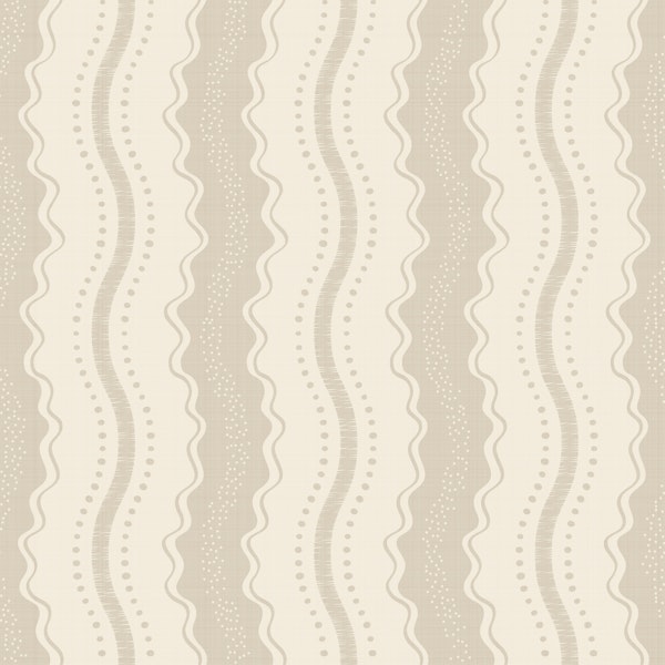 wavy stripe - beige