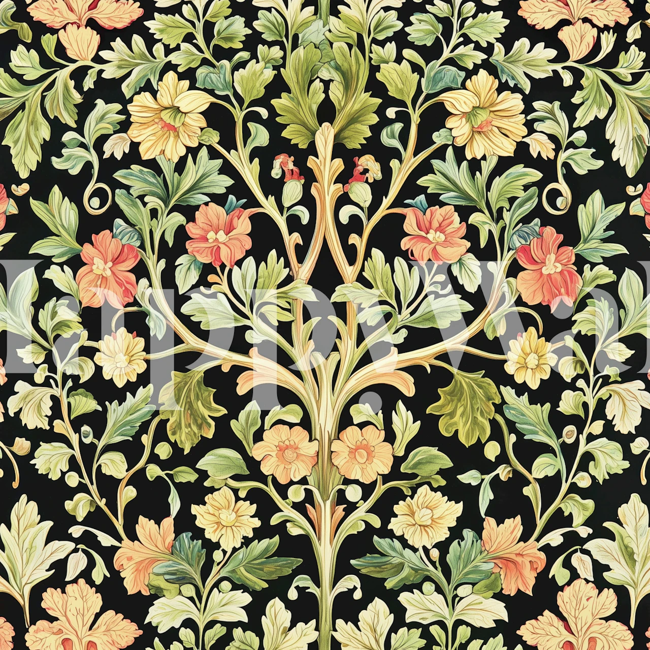 Blossom Harmony-tapet i en romsetting