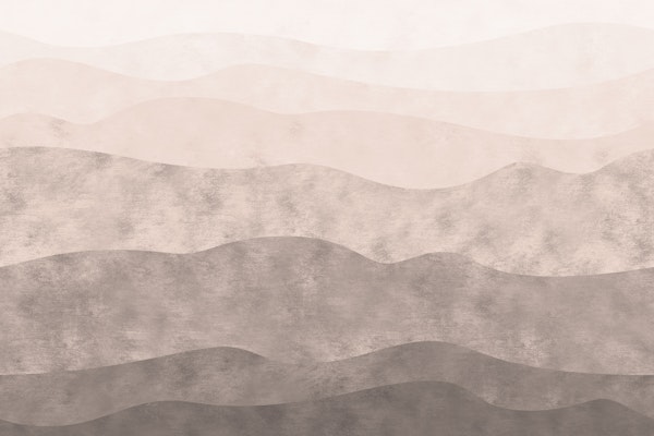 Calm Mountain Waves beige