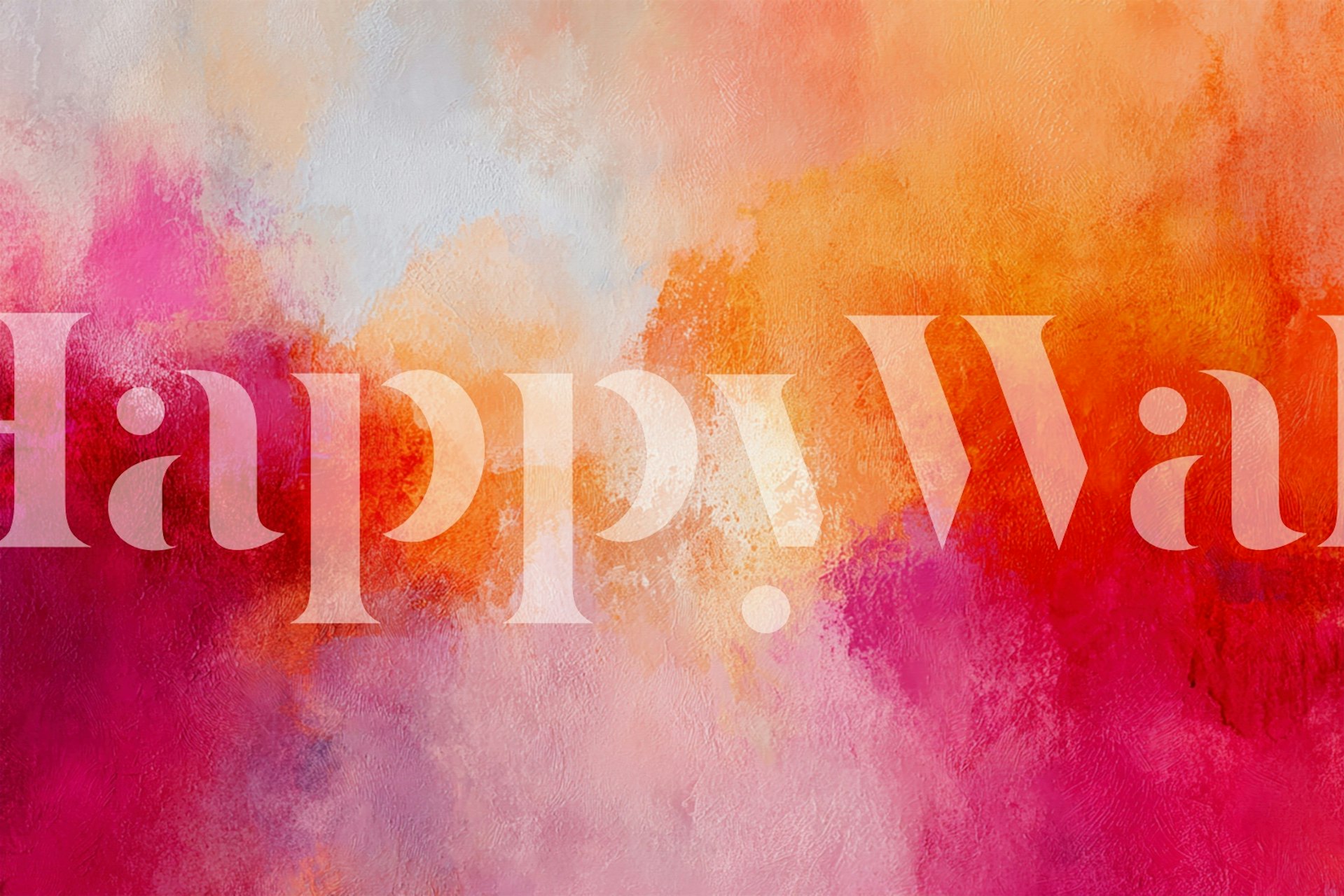 Colorful Sunrise Dream wallpaper in a room