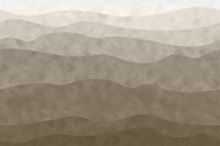 Calm Mountain Waves brown behang