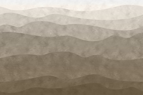 Calm Mountain Waves brown