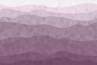 Calm Mountain Waves violet behang