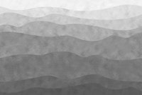 Calm Mountain Waves grey behang
