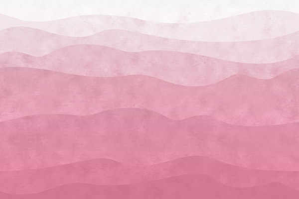 Calm Mountain Waves pink