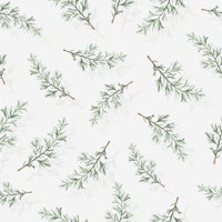 Herbal Rosemary Branches grey papiers peint