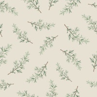 Herbal Rosemary Branches beige papiers peint