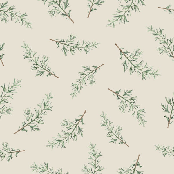 Herbal Rosemary Branches beige
