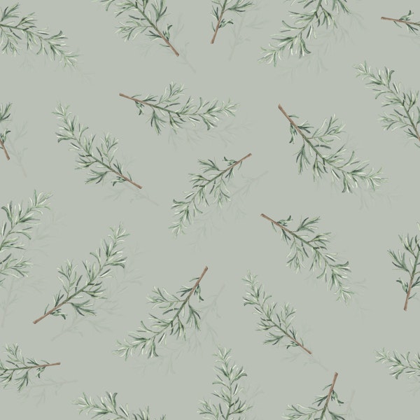 Herbal Rosemary Branches green