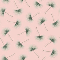 Botanical Palm Breeze pink papiers peint
