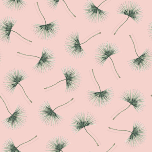Botanical Palm Breeze pink