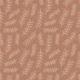 Lined Doodle Leaves terracotta