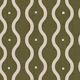 Mid Century Wavy Stripes Olive