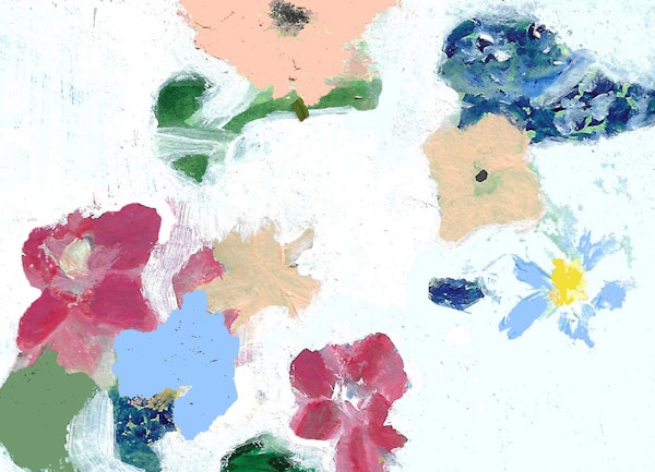 Soft Blossoms on Canvas