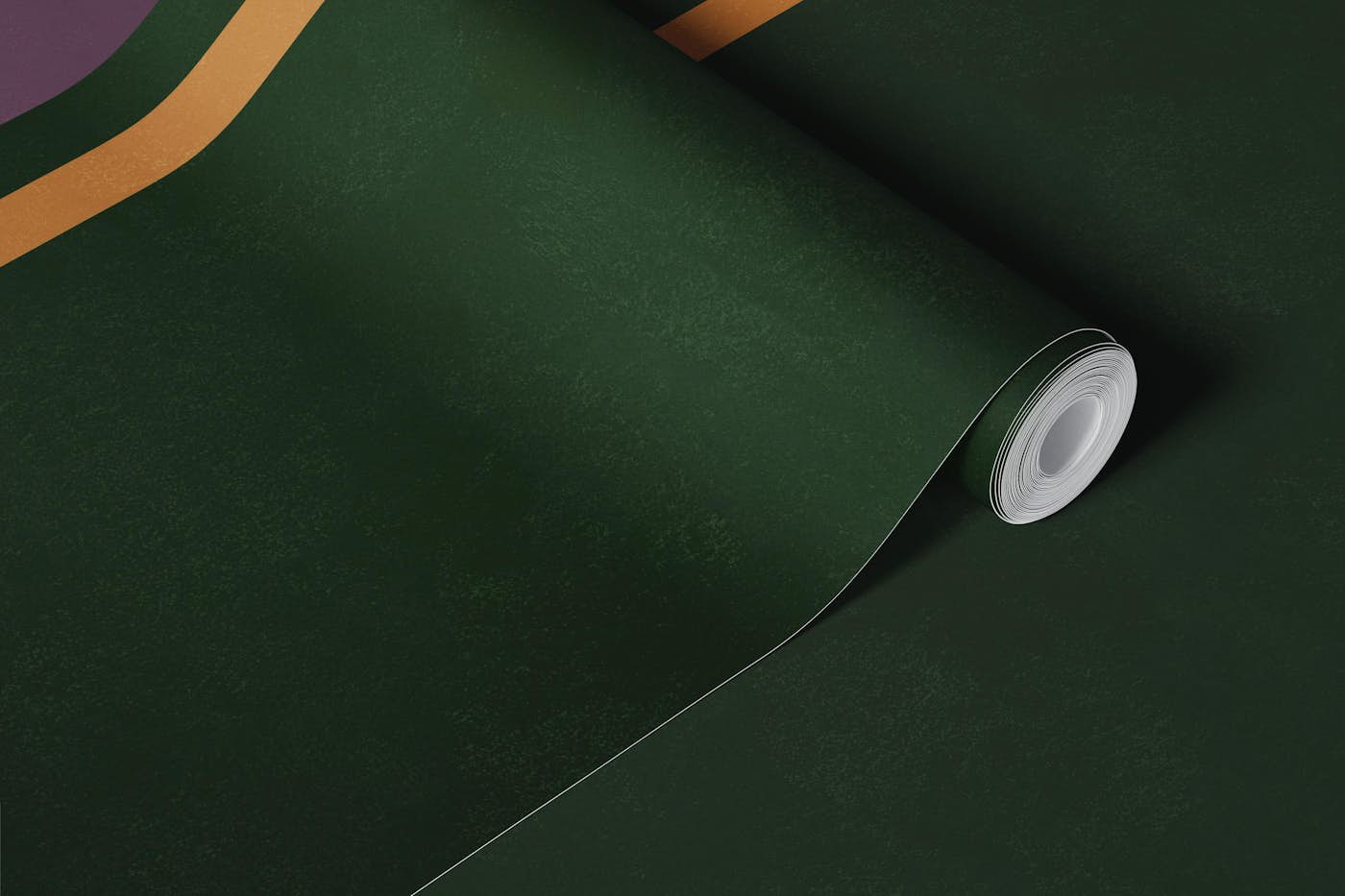 Plum Forest Lines wallpaper roll