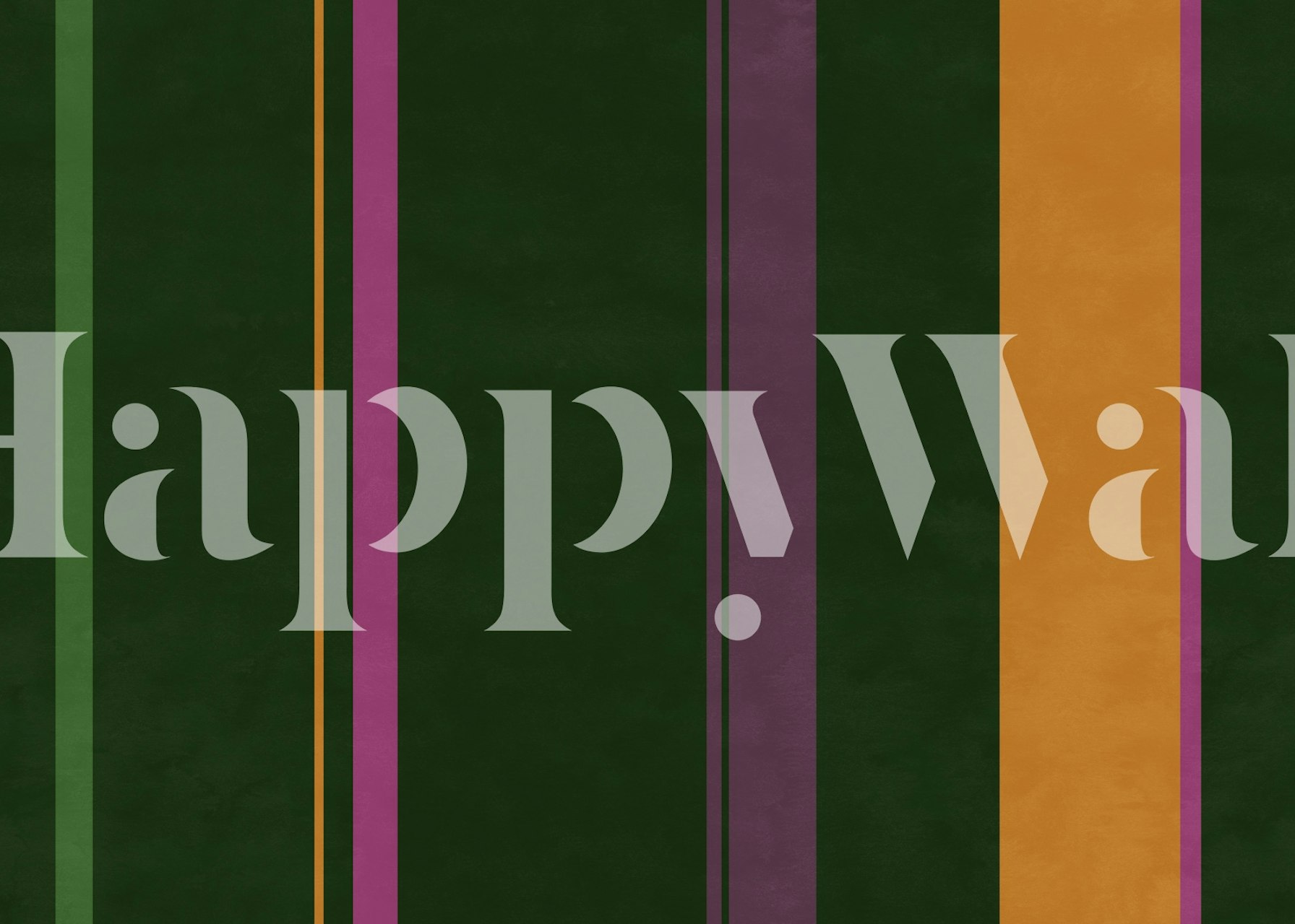 Papier peint Emerald Retro Blocks dans une décoration moderne