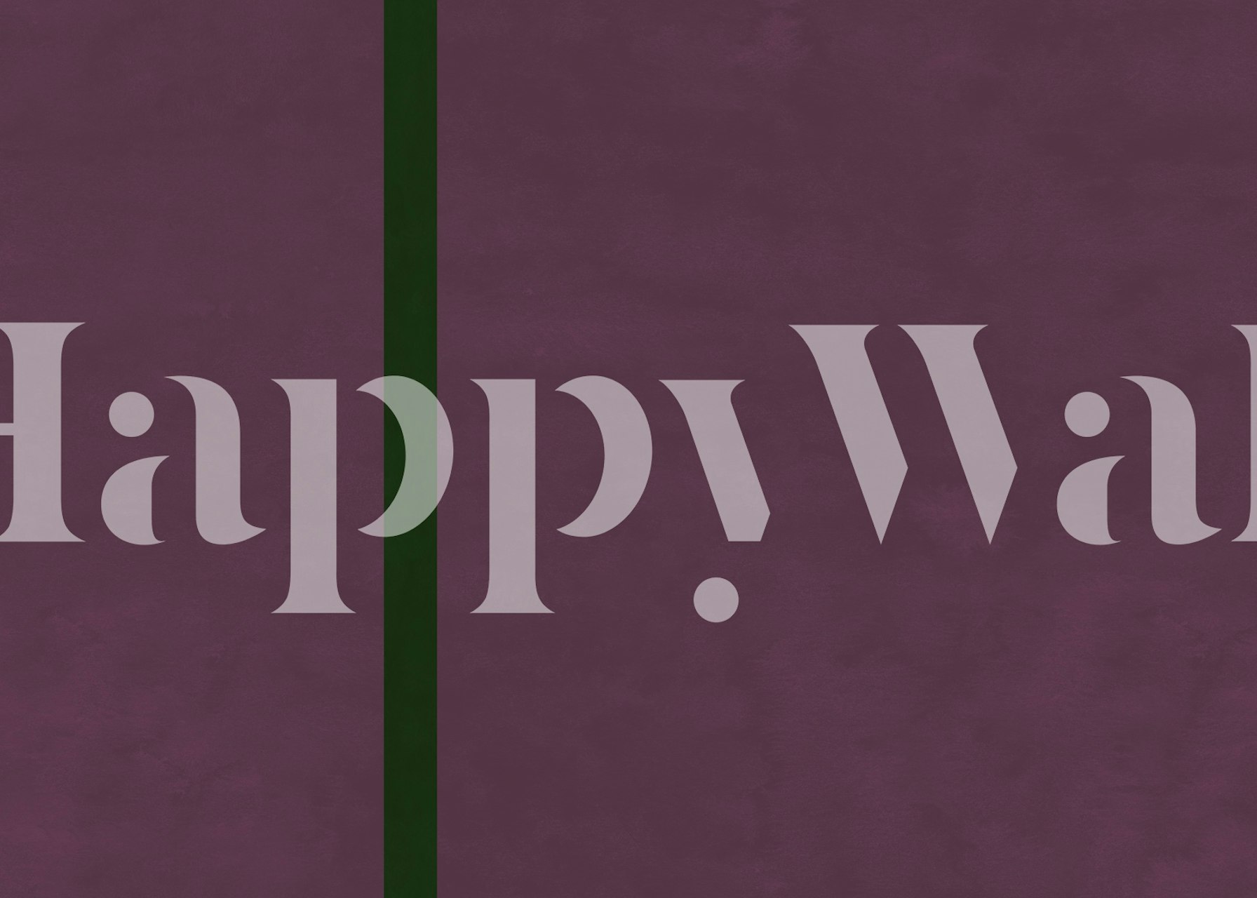 Ταπετσαρία Plum Narrow Lines που εμφανίζεται σε ένα δωμάτιο