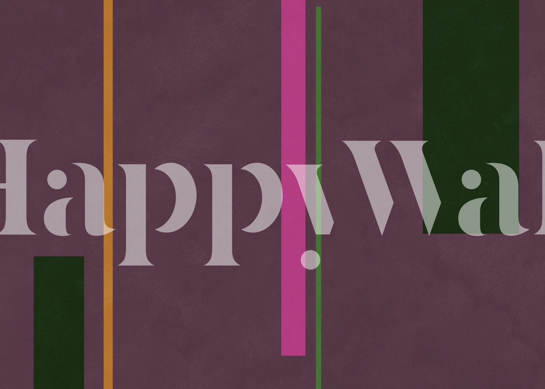 Orchid Panel Mix wallpaper in interior setting