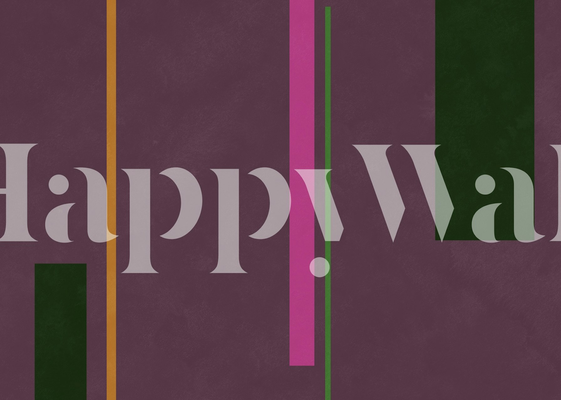 Orchid Panel Mix wallpaper in interior setting