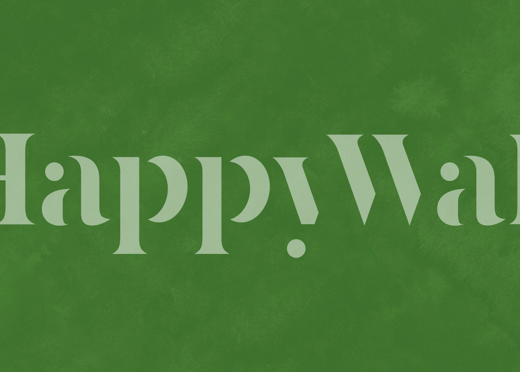 Fresh Green Panel Tapete in einem Raum