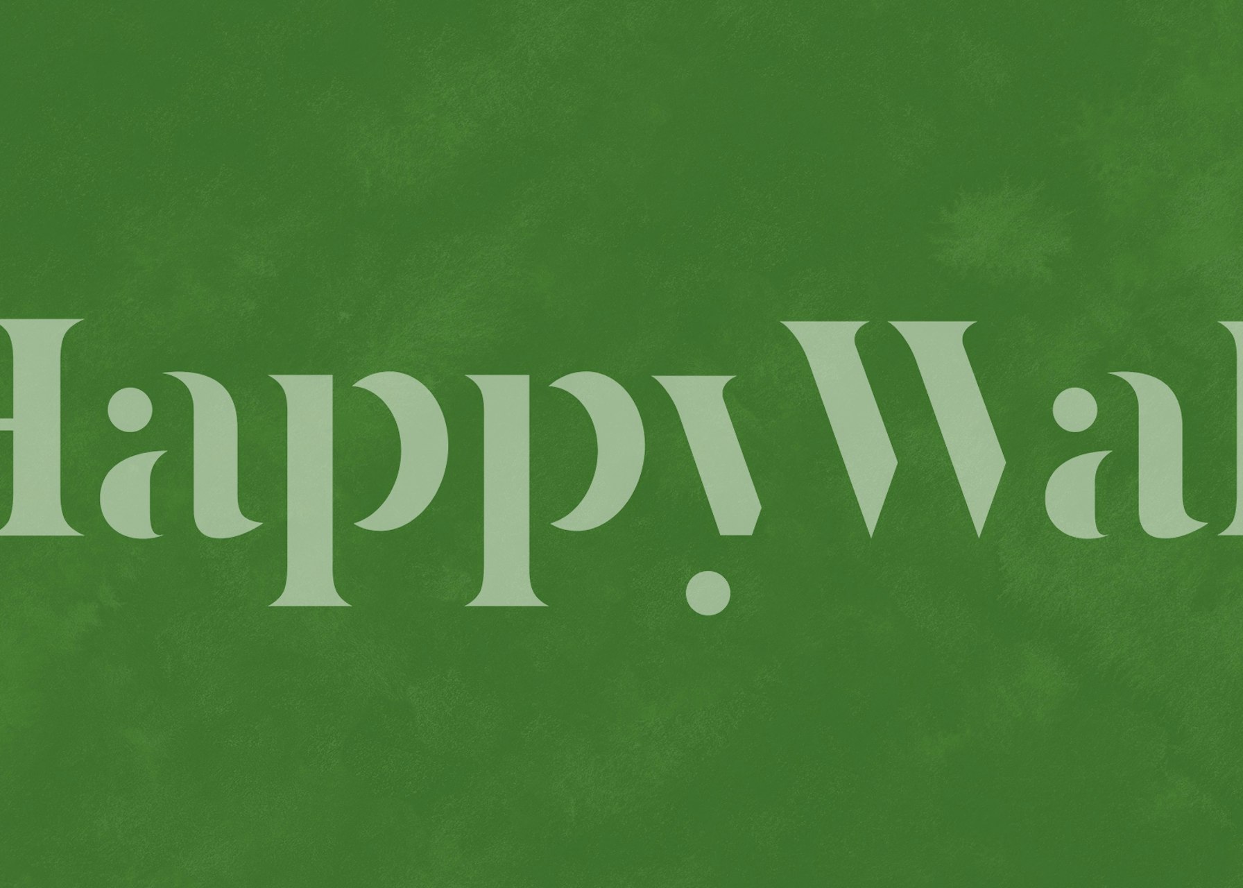 Fresh Green Panel tapet i et rom