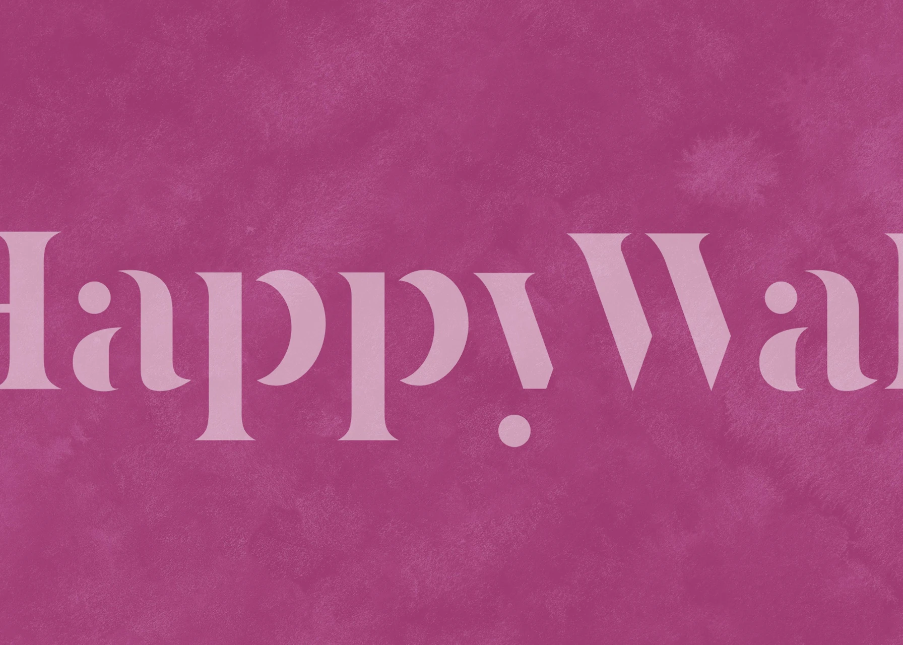 Berry pink textured wallpaper in soft artistic wash style