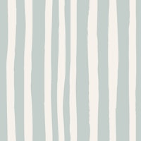 Sage Green Soft Stripes carta da parati