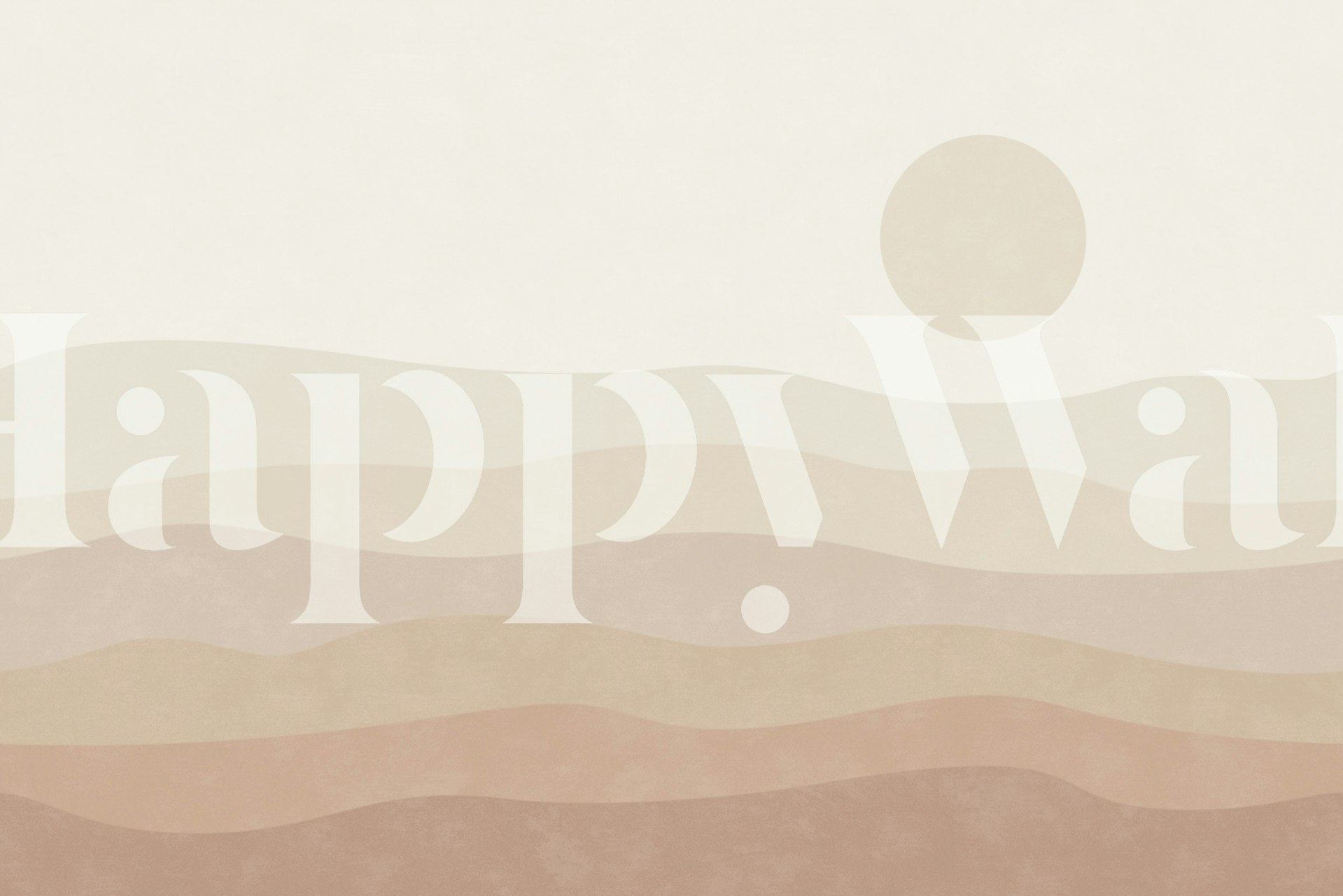 Calm Desert Morning papel de parede